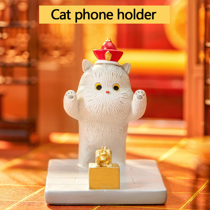 Cat phone holder