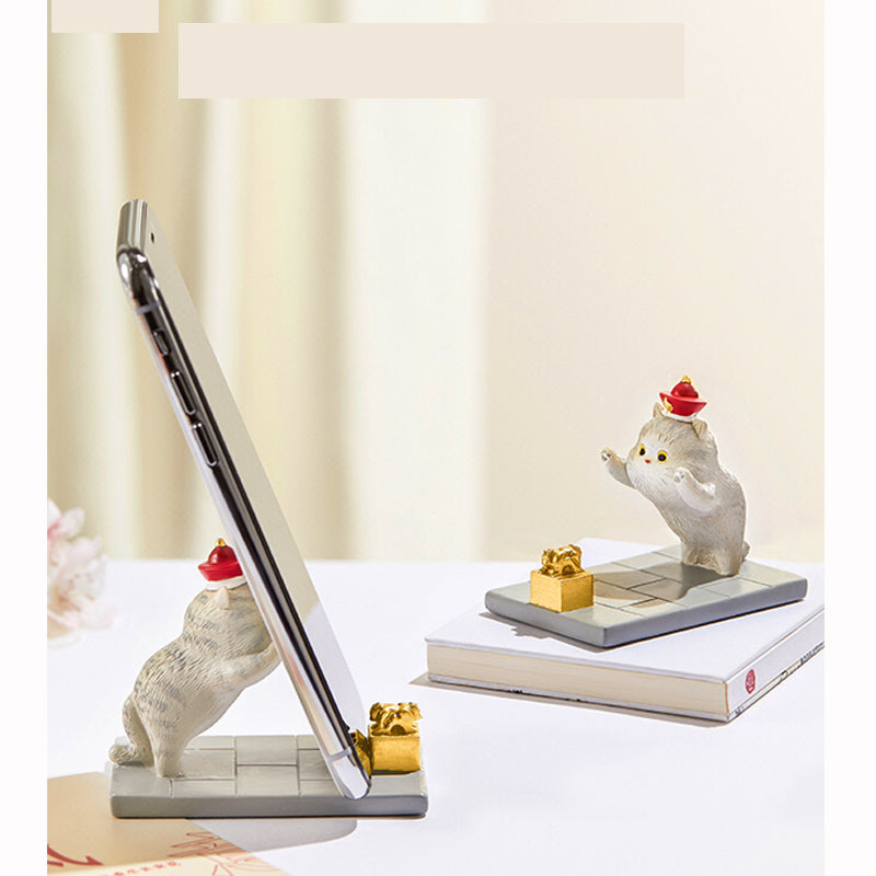 Cat phone holder