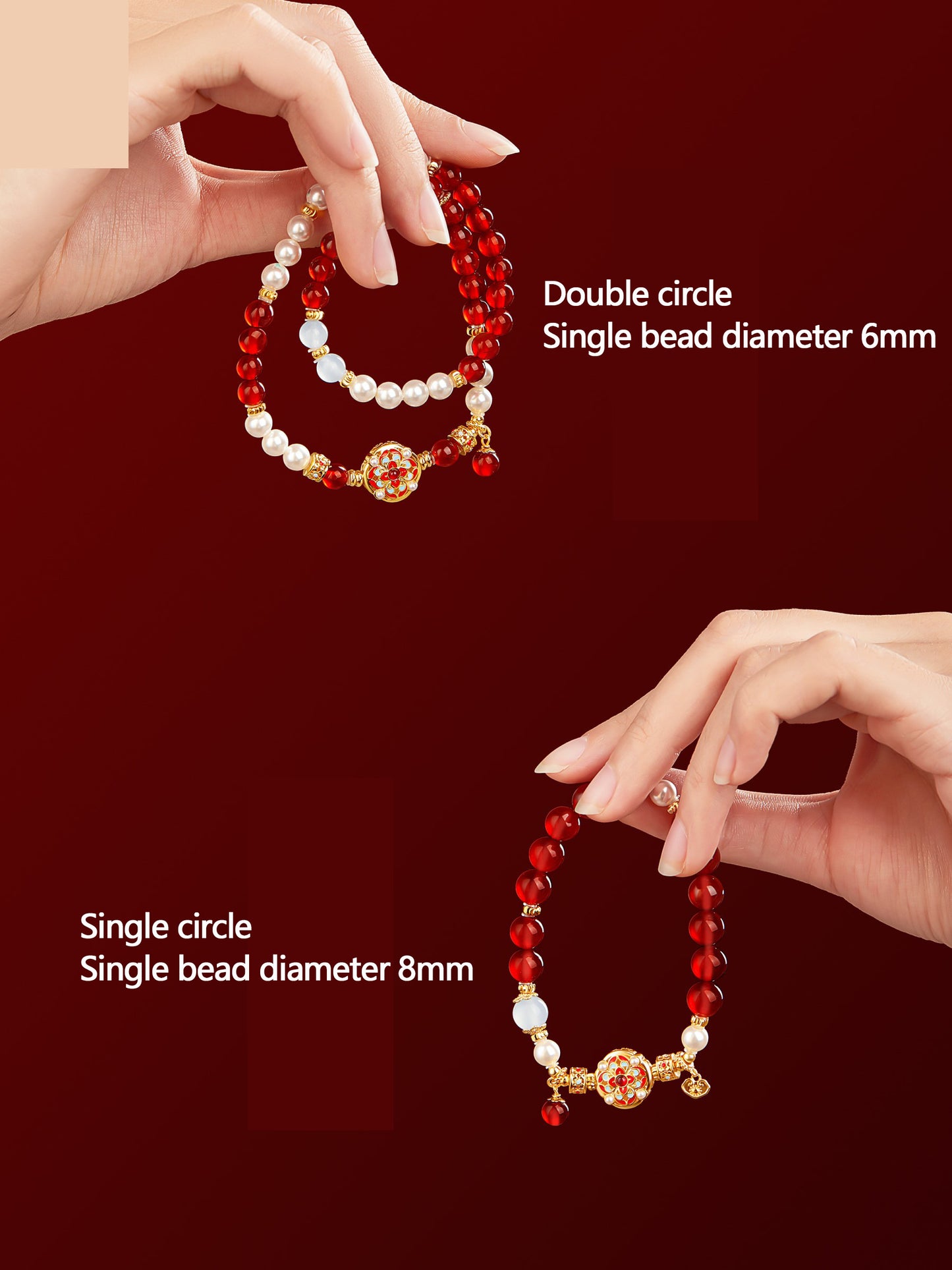 Flower Bracelet Single circle