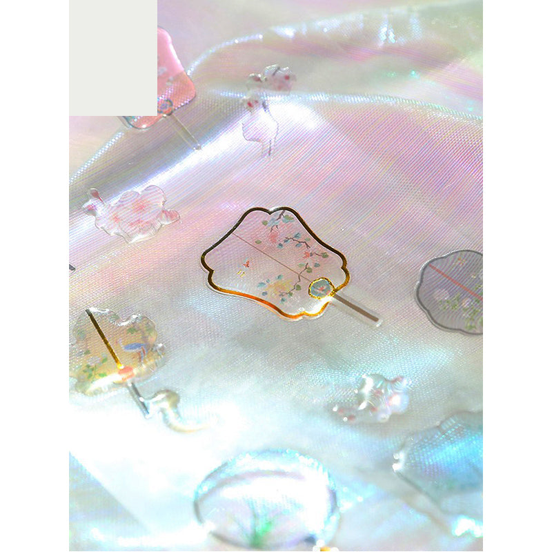 Forbidden City Dropping Adhesive Stickers