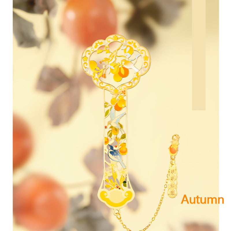 Four Seasons Wishful Bookmark
