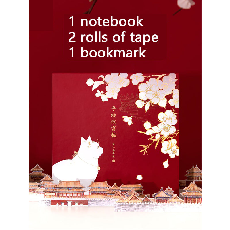 Hand drawn Palace Cat Notebook
