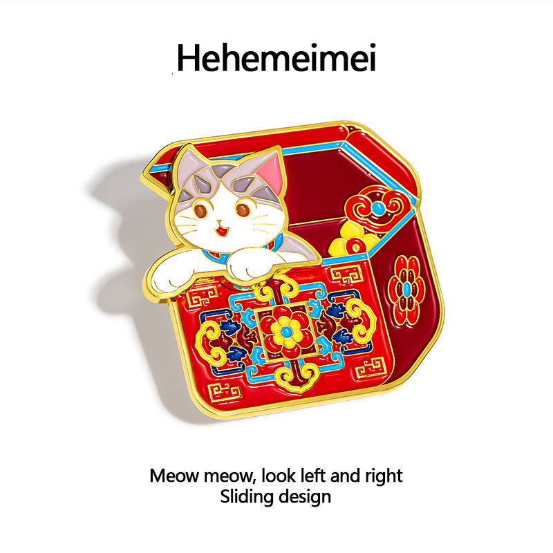 Forbidden City Cat Refrigerator Magnet