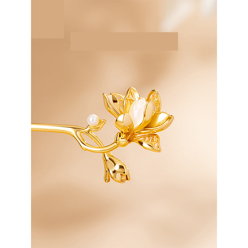 Jade Orchid God Hairpin