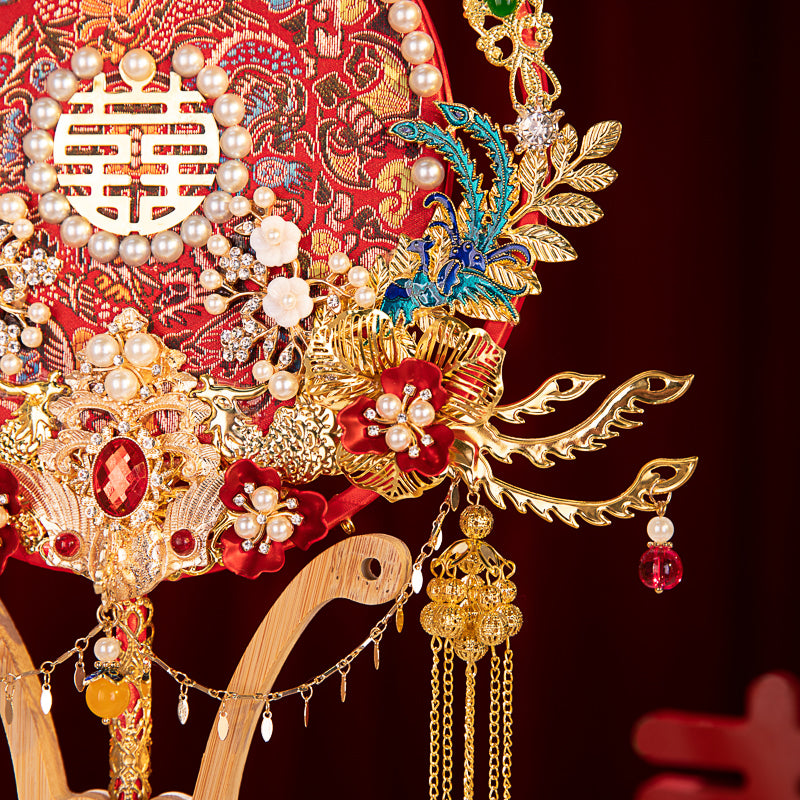 Jiang Feng Chu Yun wedding fan