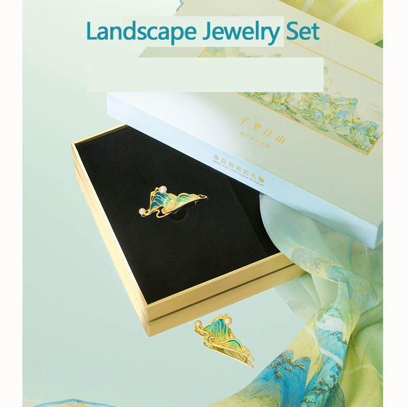 Landscape Jewelry Set