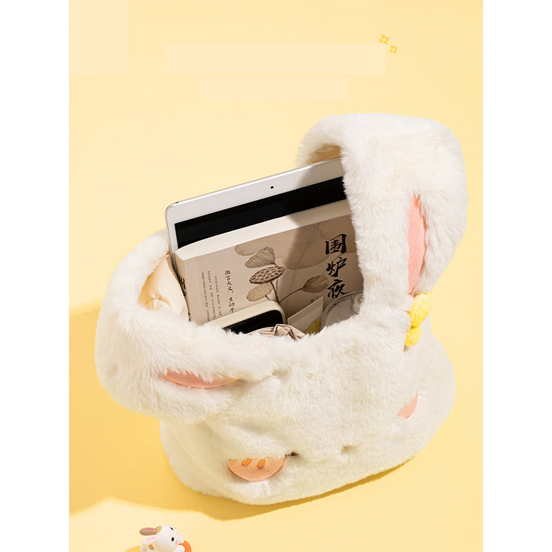 Little Jade Rabbit Plush Bag