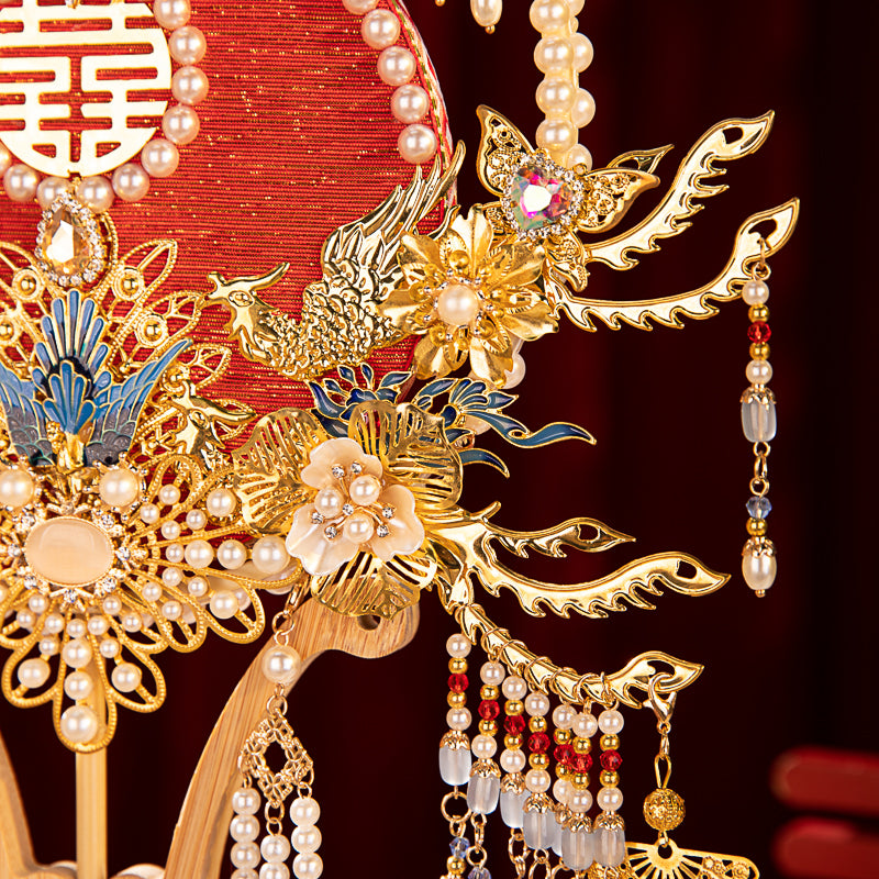 Man Chaohuan wedding fan