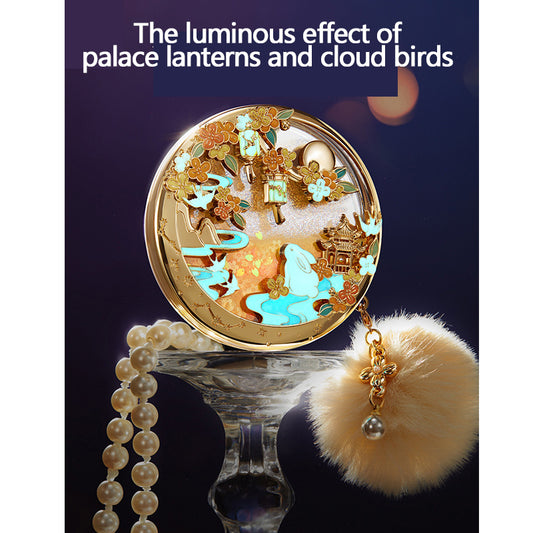 Moon Rabbit Flowing Sand Mirror