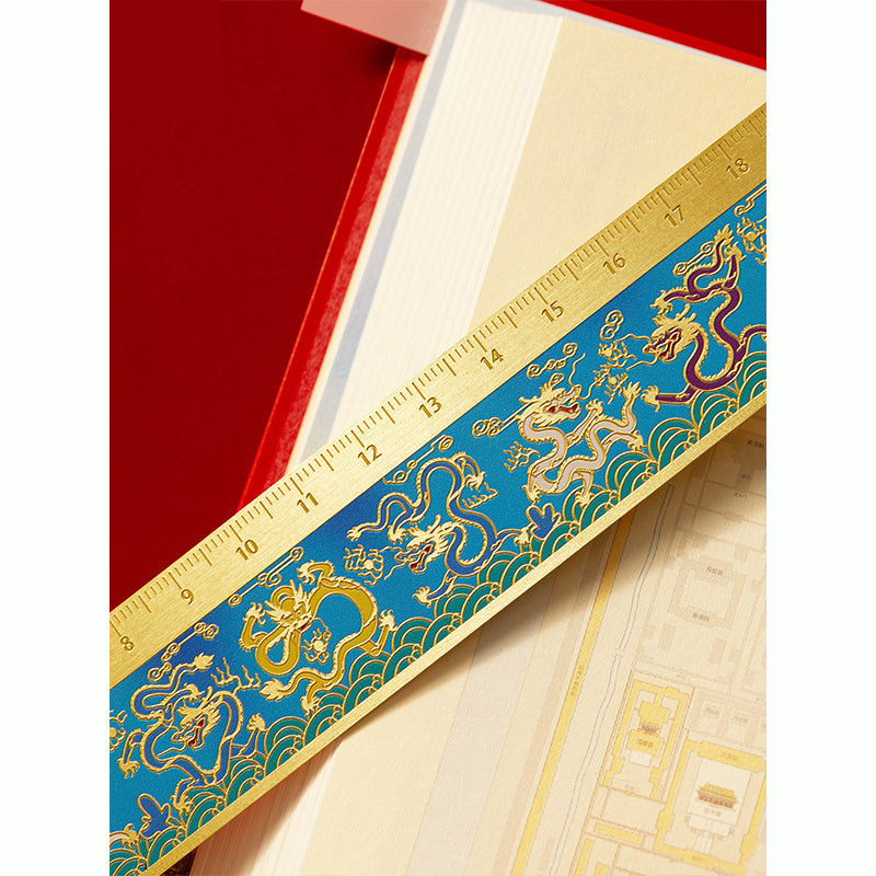 Nine Dragon Wall bookmark ruler
