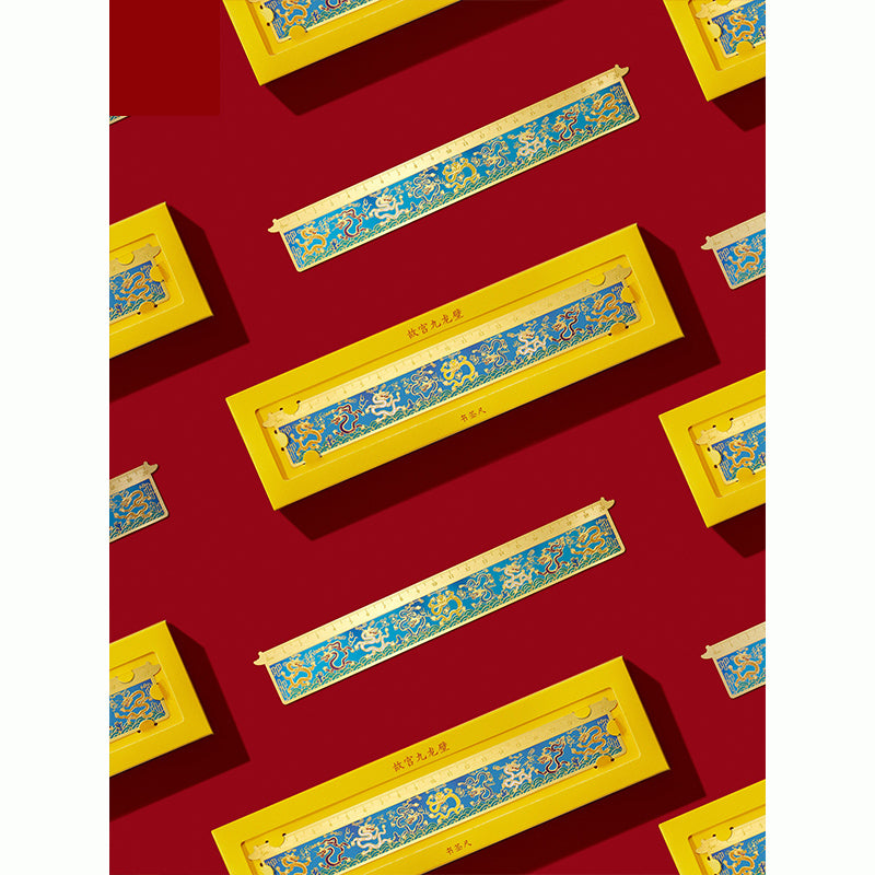 Nine Dragon Wall bookmark ruler