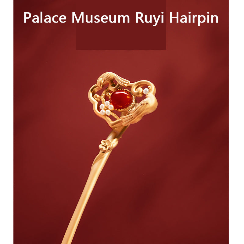 Palace Museum Ruyi Hairpin