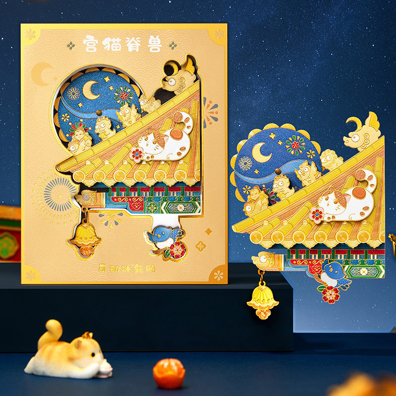 Palace cat Fridge Magnet