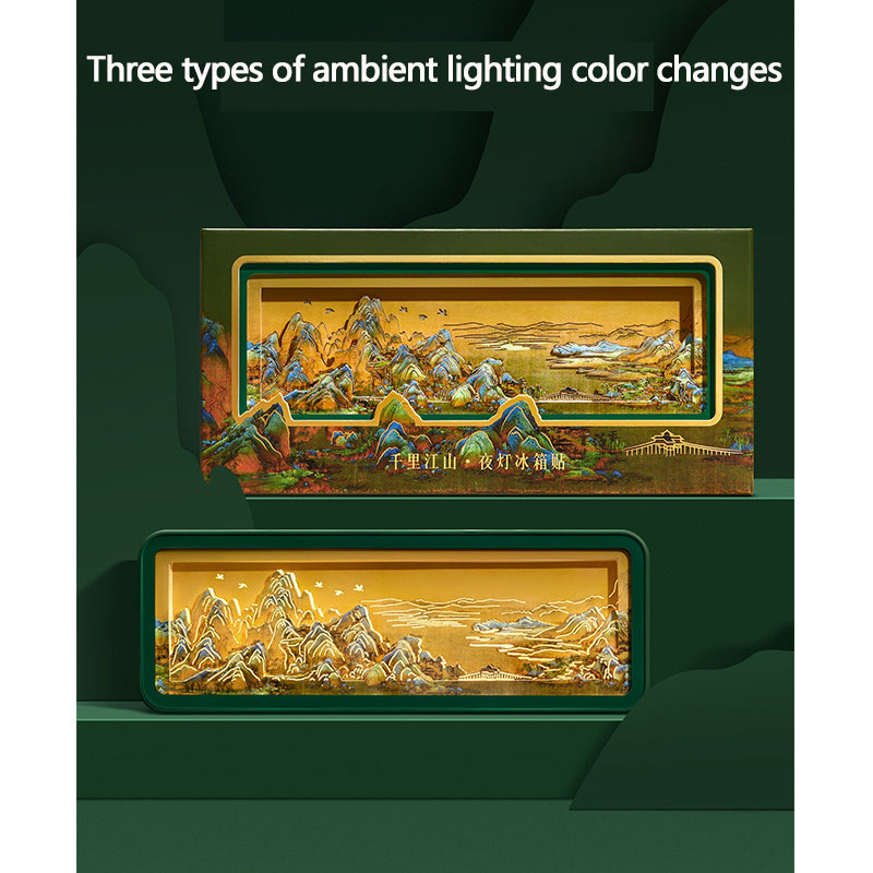 Paper carving Fridge Magnet