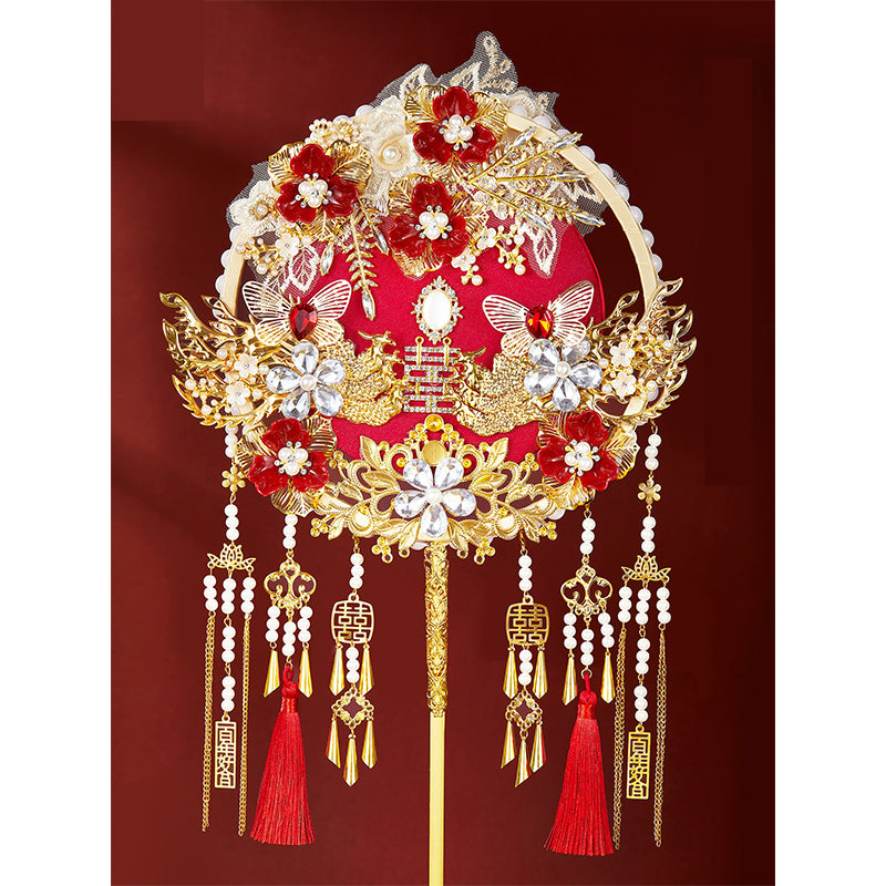 Phoenix Coronet Wedding Fan