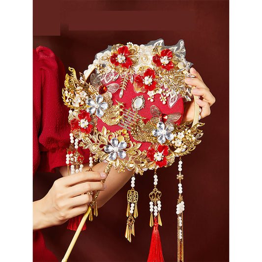 Phoenix Coronet Wedding Fan