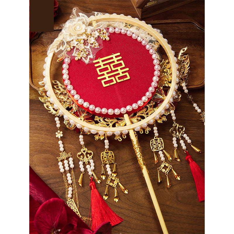 Phoenix Coronet Wedding Fan