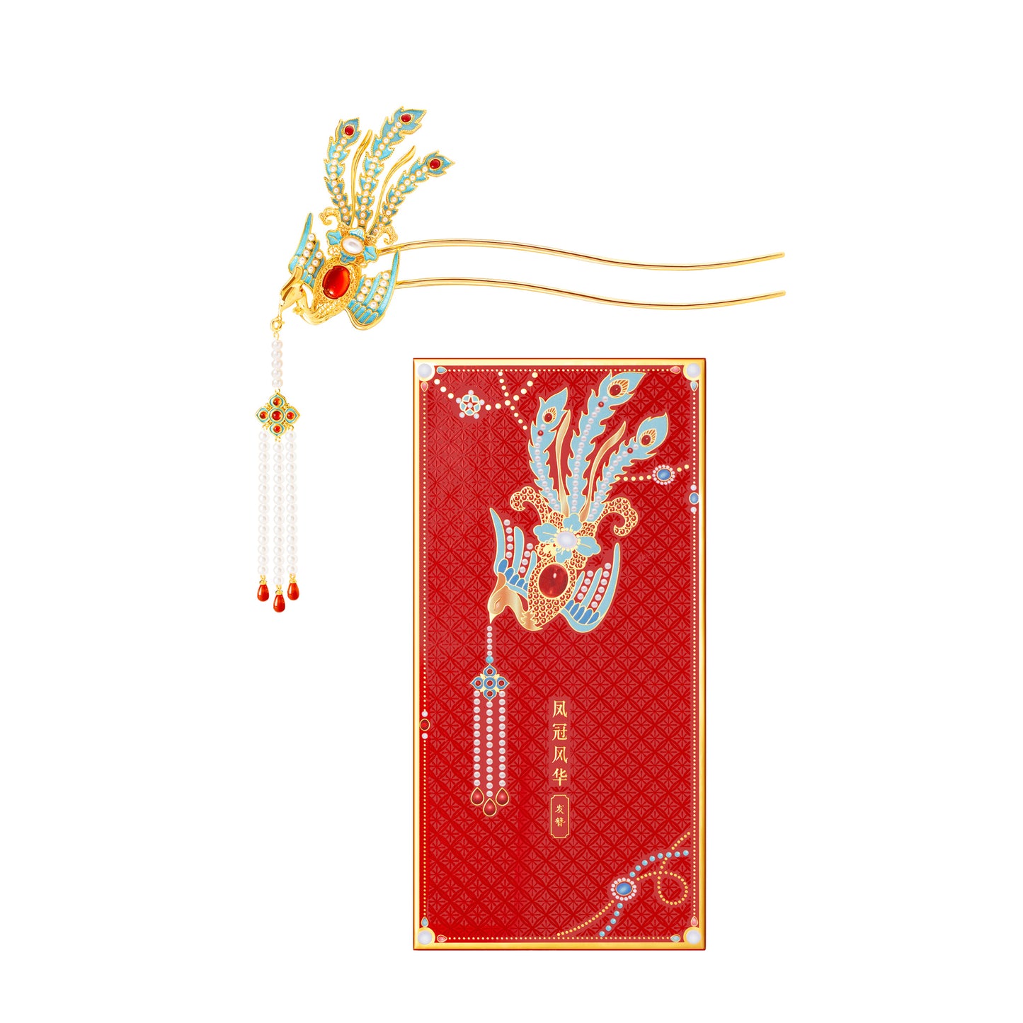 Phoenix Crown Hairpin