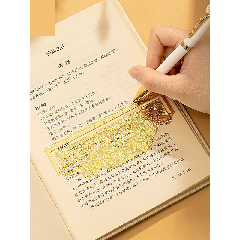 Qingmingshanghetu bookmark ruler