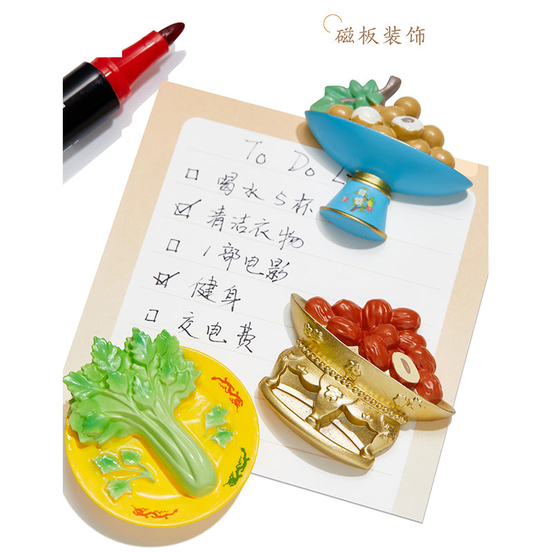 Six Rites Fridge Magnet