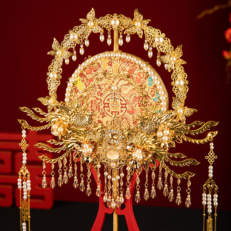 Treat each other with respect like guests wedding fan