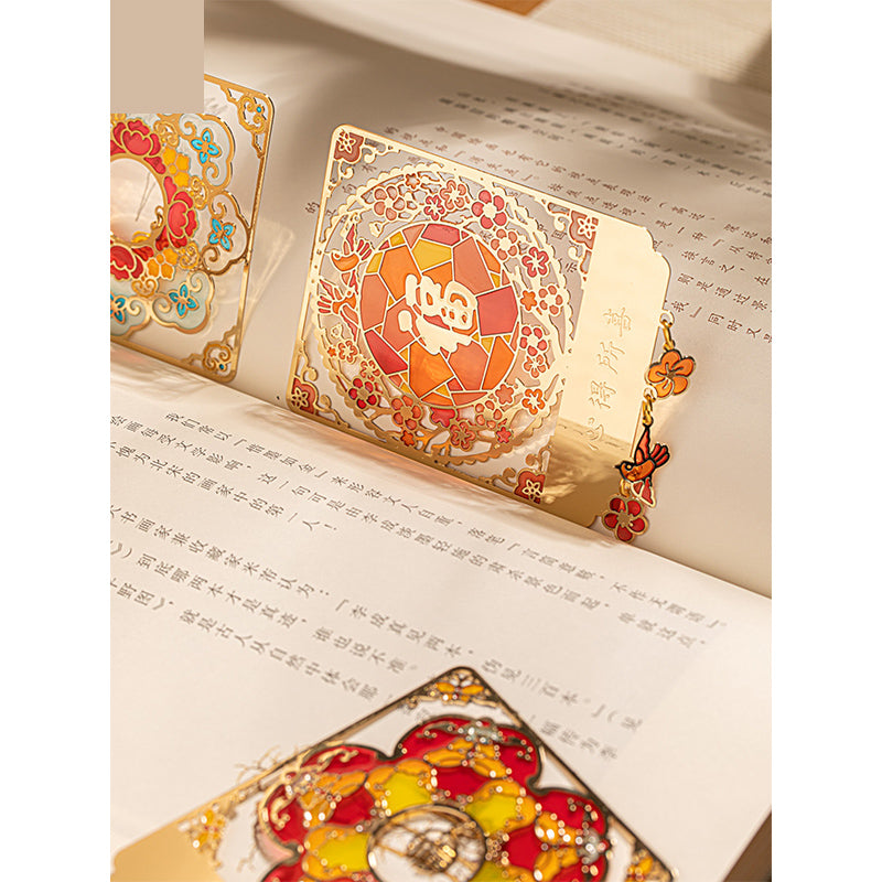 Window flower bookmark