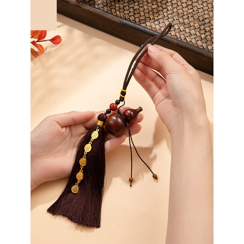 Wufu gourd pendant