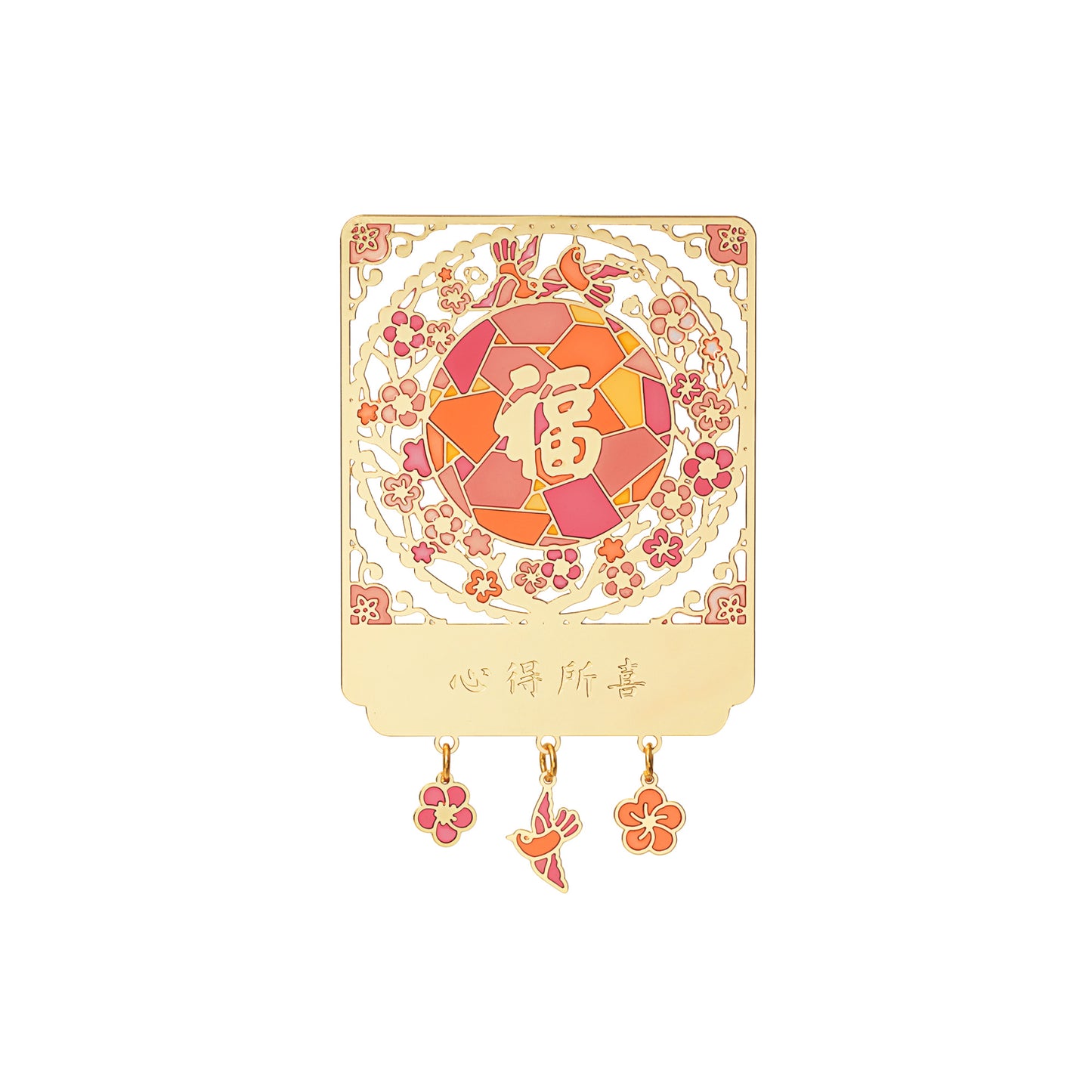 Window flower bookmark