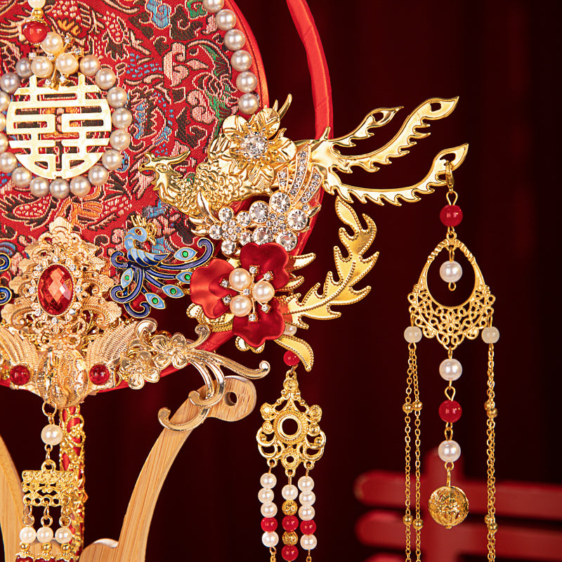 Yao Tao Autumn wedding fan