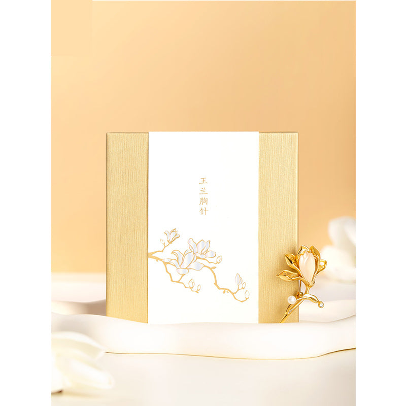 Yulan brooch