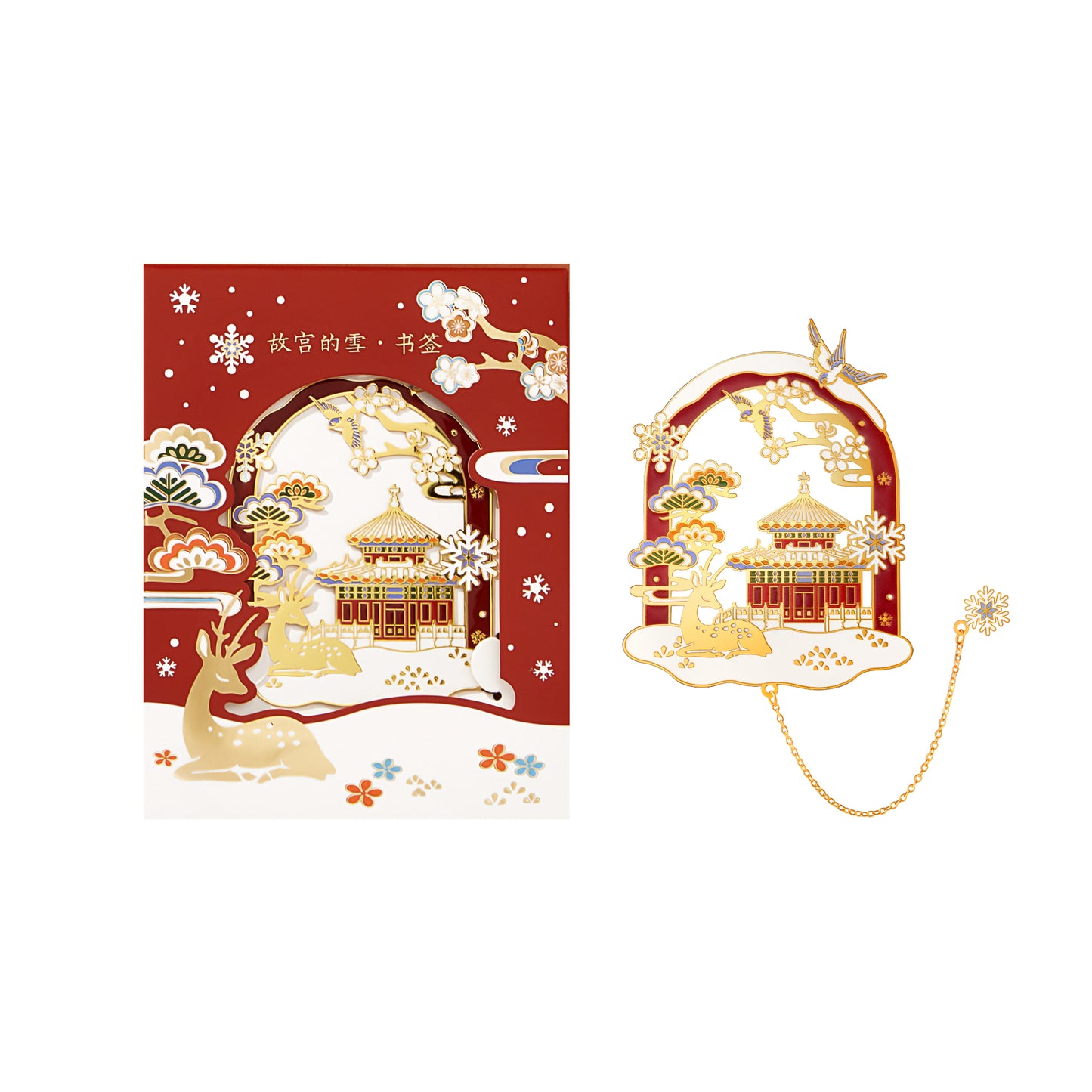 Forbidden City Four Seasons Bookmark