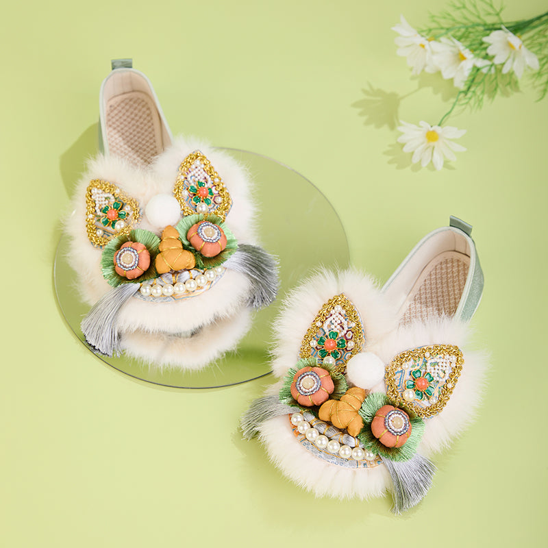 Handmade tiger shoes