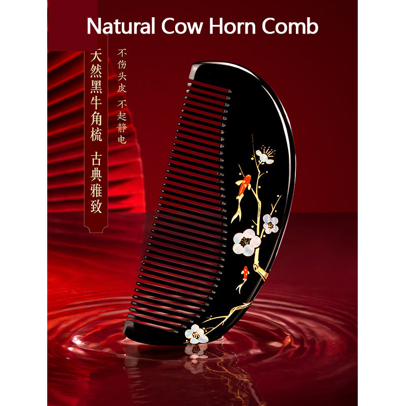 Add flowers to the brocade Mirror