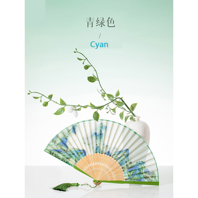 Ancient style folding fan