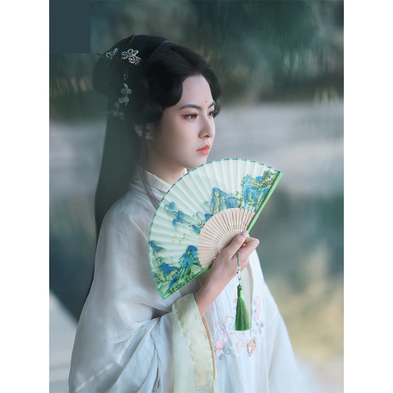 Ancient style folding fan