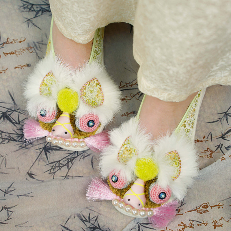 Apple Green Tiger Shoes