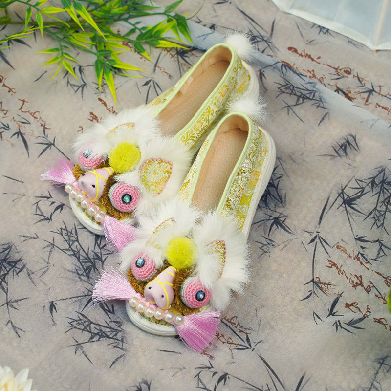 Apple Green Tiger Shoes