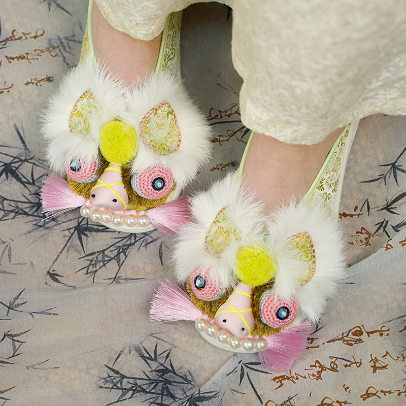 Apple Green Tiger Shoes