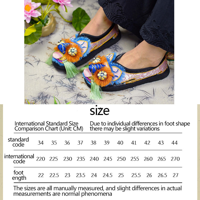 Blue black tiger shoes