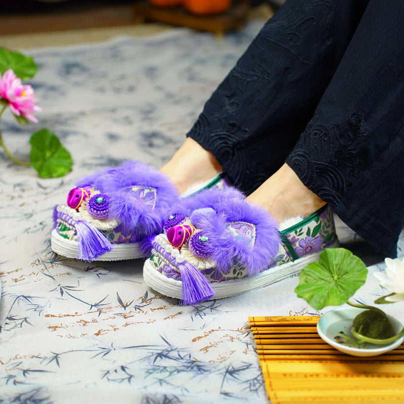 Blue beard tiger shoes