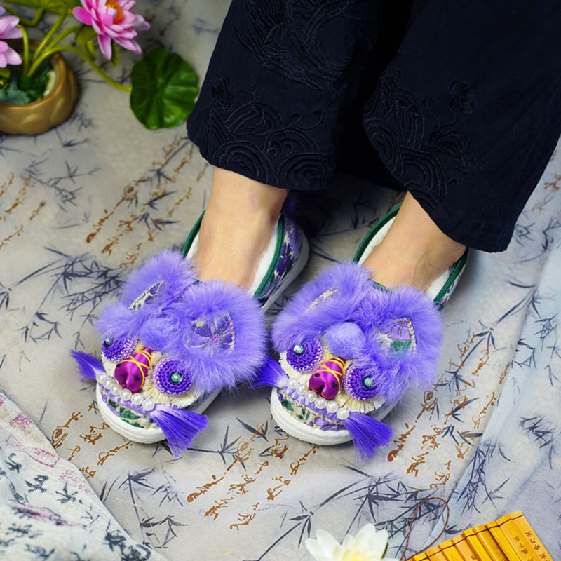 Blue beard tiger shoes