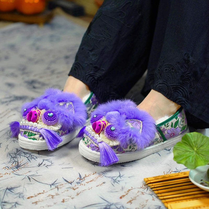 Blue beard tiger shoes