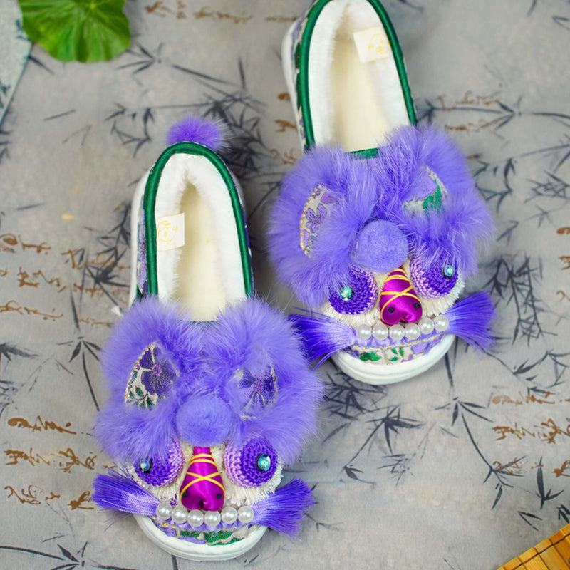 Blue beard tiger shoes