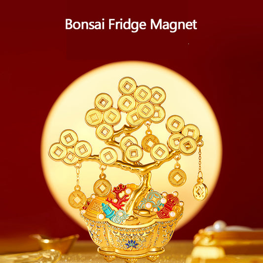 Bonsai Fridge Magnet