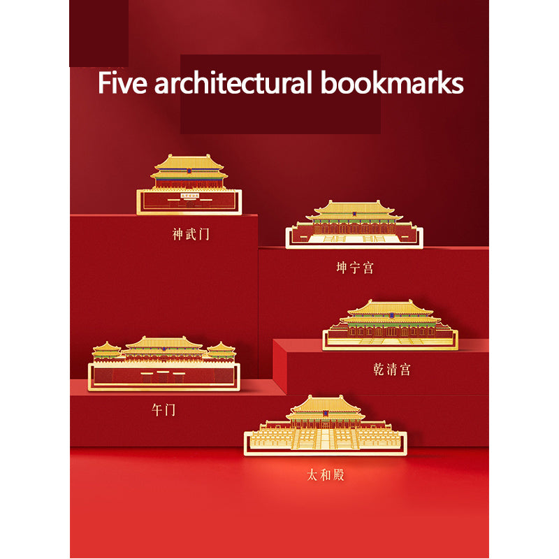 Bookmark of the Central Axis of the Forbidden City
