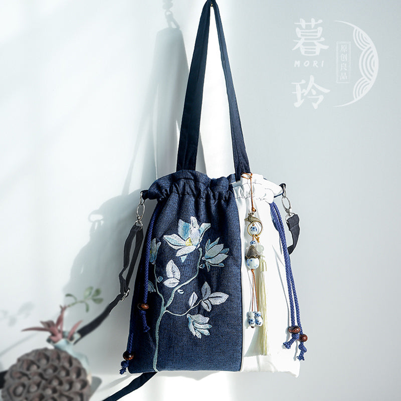 Buckle drawstring pouchⅧ