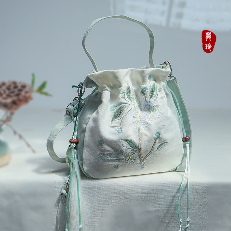 Buckle drawstring pouchⅣ