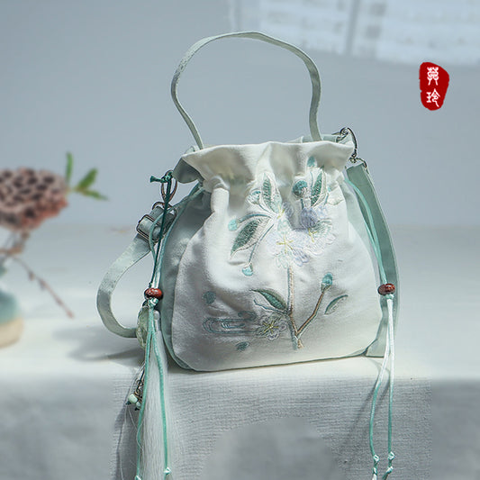 Buckle drawstring pouchⅣ