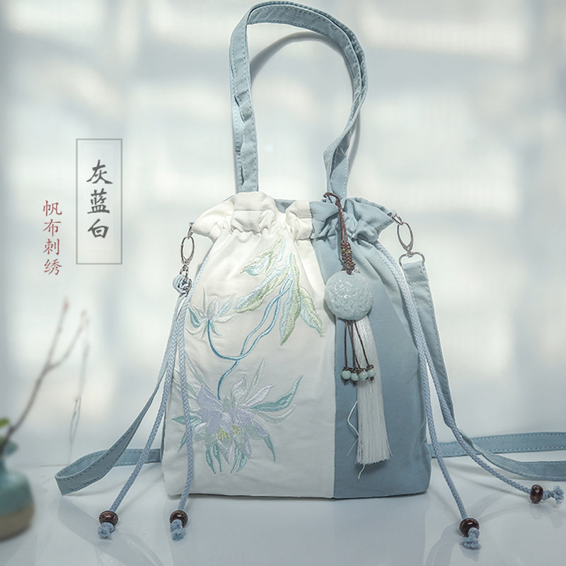 Buckle drawstring pouchⅧ