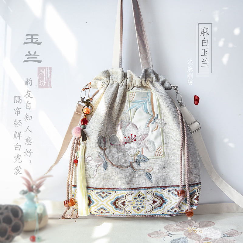 Buckle drawstring pouchⅥ